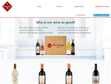Tablet Screenshot of barclayswine.com